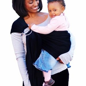 Maya Wrap Ring Sling Black size medium